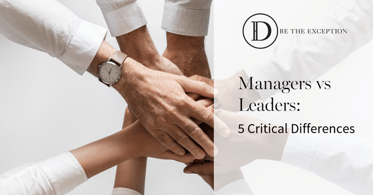 Managers vs Leaders Differences
